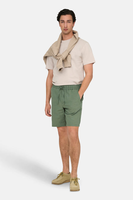 ONSLINUS 0007 COT LIN SHORTS NOOS