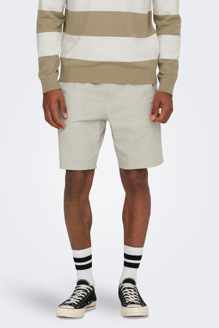 ONSLINUS 0007 COT LIN SHORTS NOOS