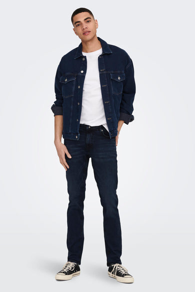 ONSLOOM SLIM B.BLACK 4976 FG DNM NOOS