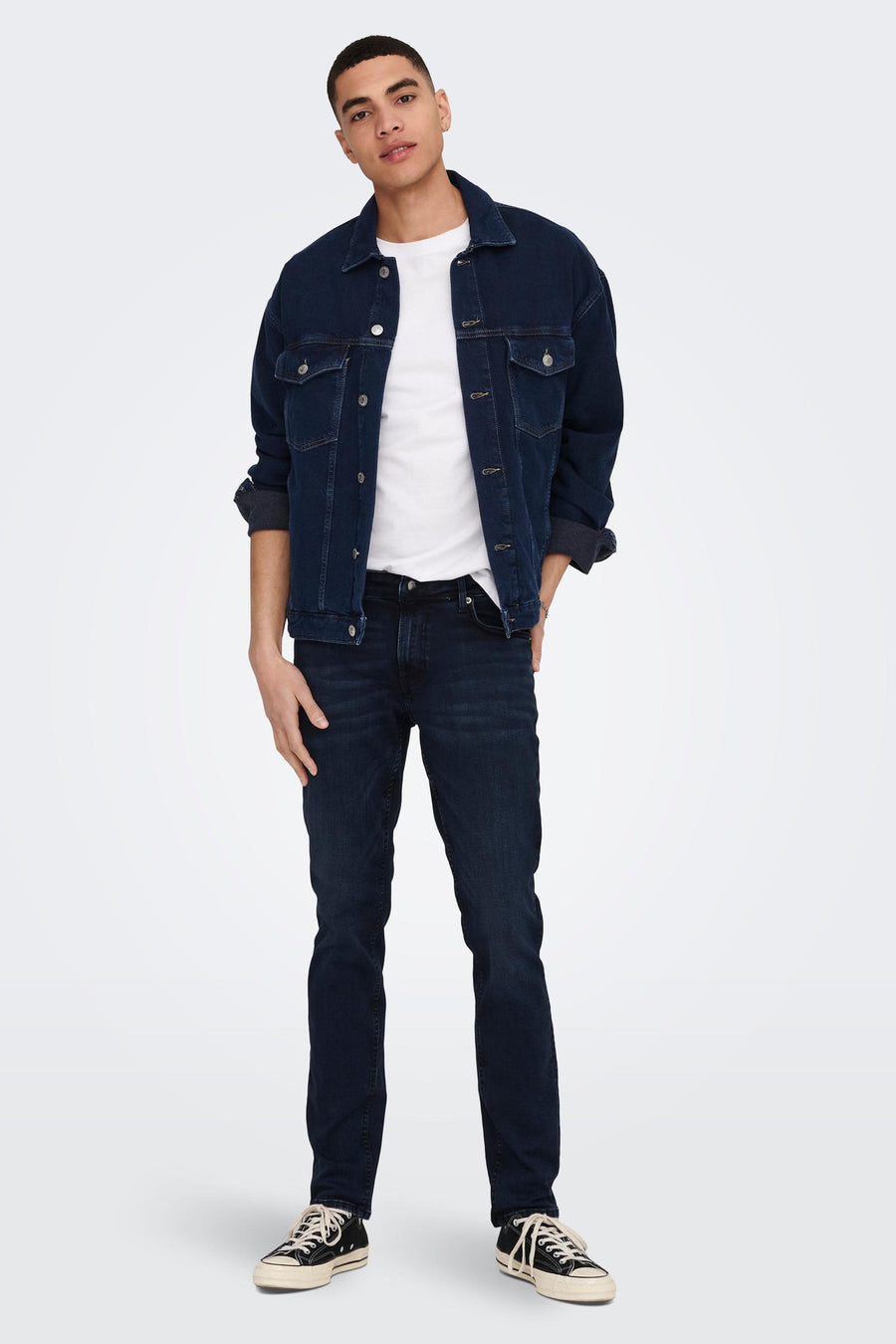 Slim jeans - blue black denim - ONLY & SONS®