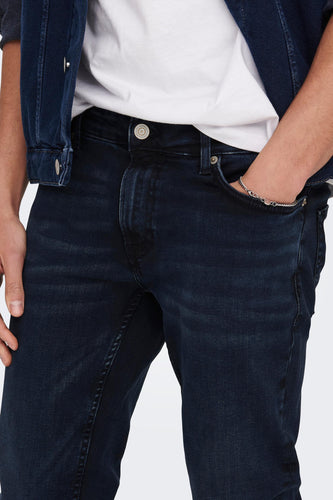 Slim jeans - blue black denim - ONLY & SONS®
