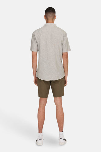 Chemise à manches courtes - beige - ONLY & SONS®