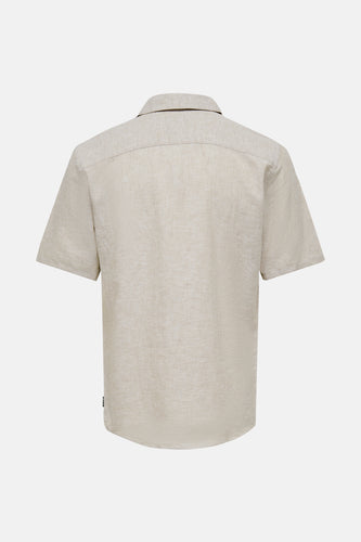ONSCAIDEN LIFE SS SOLID RESORT LINENNOOS