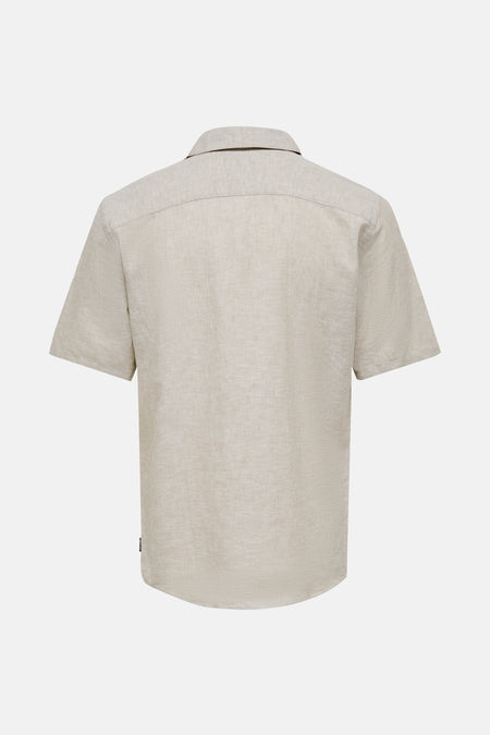 ONSCAIDEN LIFE SS SOLID RESORT LINENNOOS
