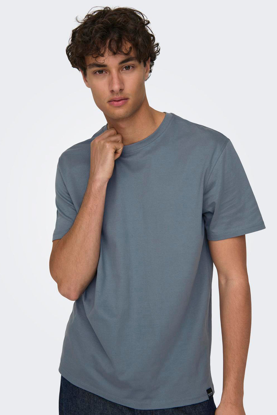T-shirt met korte mouwen - blauw