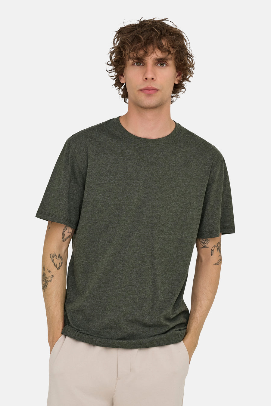 T-shirt à manches courtes - vert - ONLY & SONS®