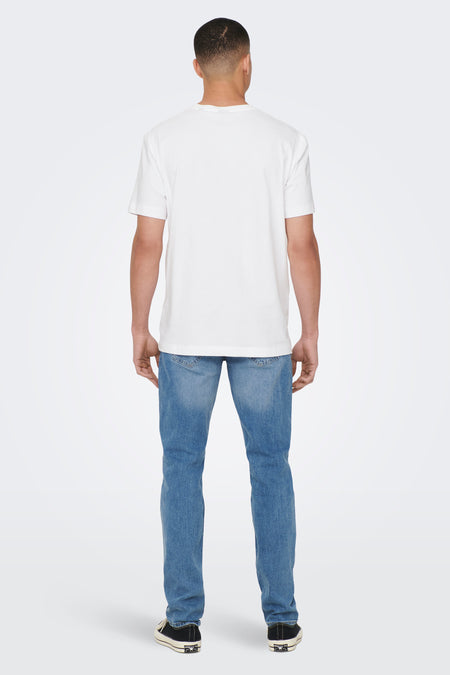 T-shirt (korte mouwen) Wit - ONLY & SONS®