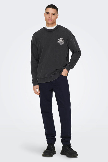 ONSACDC RLX CREW NECK SWEAT