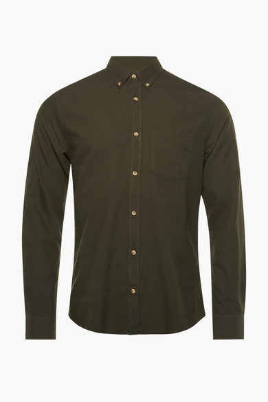 Hemd met lange mouwen - groen