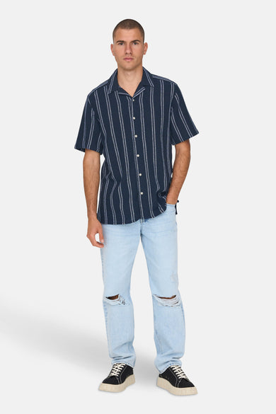 Hemd (korte mouwen) Blauw - ONLY & SONS®