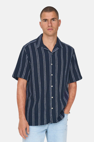 Hemd met korte mouwen - blauw - ONLY & SONS® - 7