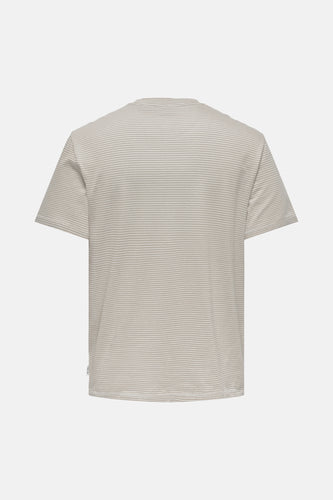T-shirt met korte mouwen - Beige