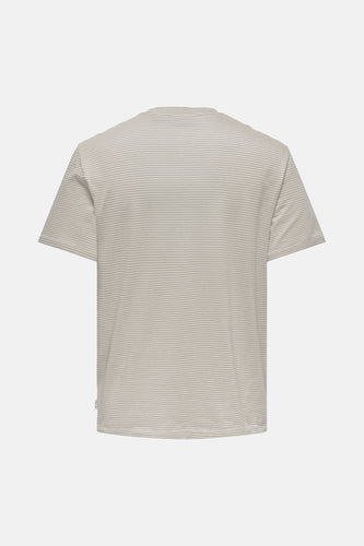 T-shirt met korte mouwen - Beige - ONLY & SONS®