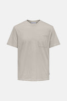 T-shirt met korte mouwen - Beige