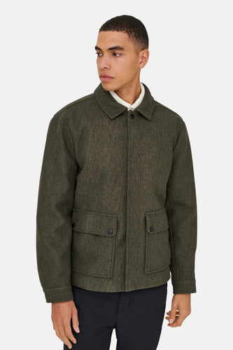 Veste courte - brun - ONLY & SONS® - 7