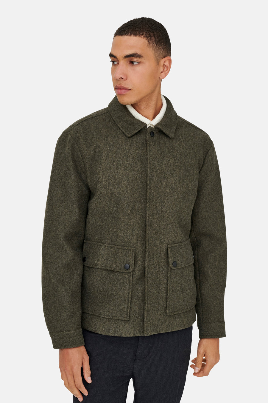 Veste courte - brun - ONLY & SONS® - 4
