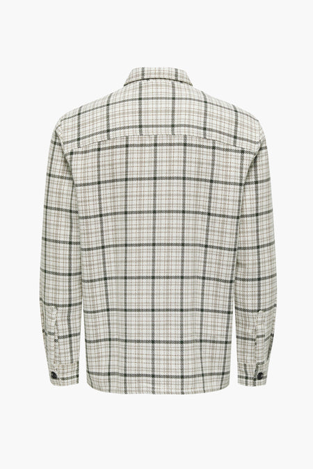 ONSDAVID OVR TWILL CHECK SHIRT