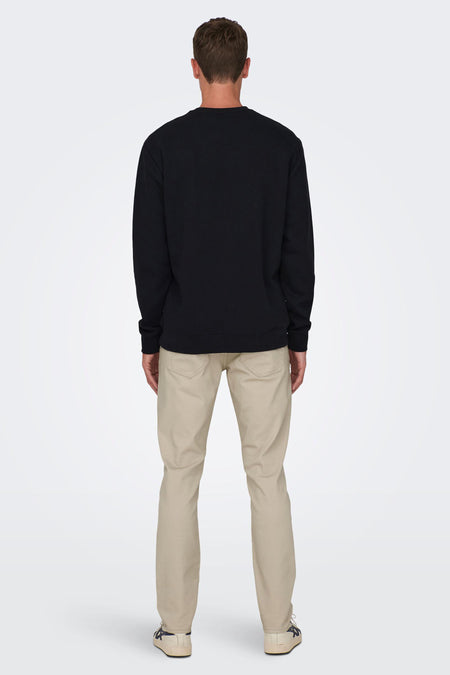 ONSDAVID BOWIE REG CREW NECK SWEAT