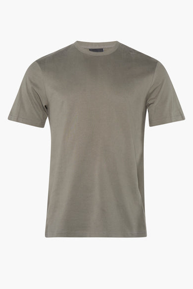 Grijs T-shirt van ONLY & SONS, effen kleur en korte mouwen.
