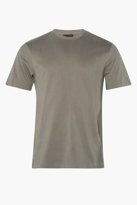 T-shirt gris ONLY & SONS, couleur unie et manches courtes.