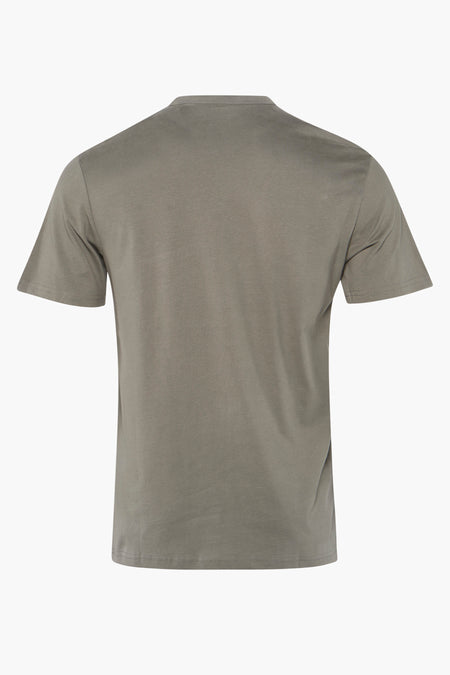 T-shirt gris ONLY & SONS®, dos uni, manches courtes et col rond.