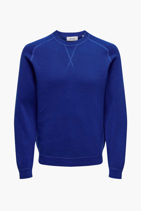 ONSPIN REG 12 CREW KNIT