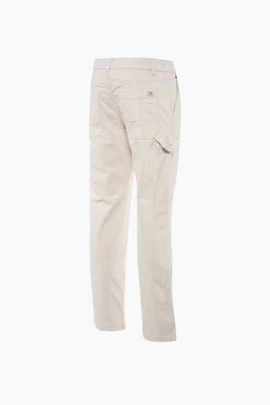 Ecru chino de ONLY & SONS avec des poches arrière et un détail de étiquette subtil.