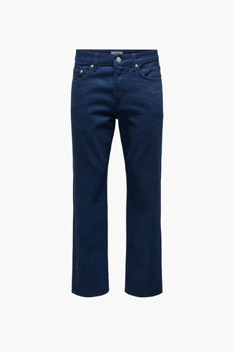 Wide jeans - dark blue denim