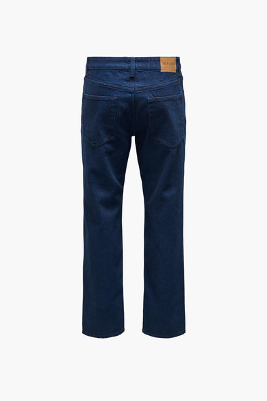 Wide jeans - dark blue denim