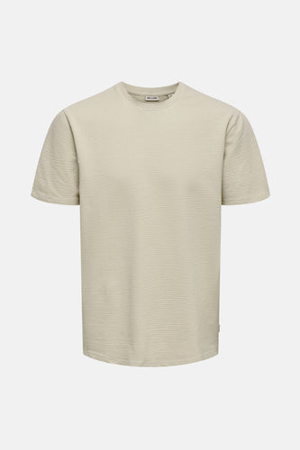 T-shirt à manches courtes - Beige - ONLY & SONS®