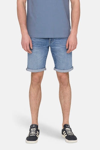 Short - mid blue denim