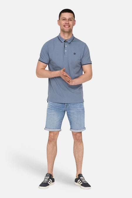 Short - mid blue denim