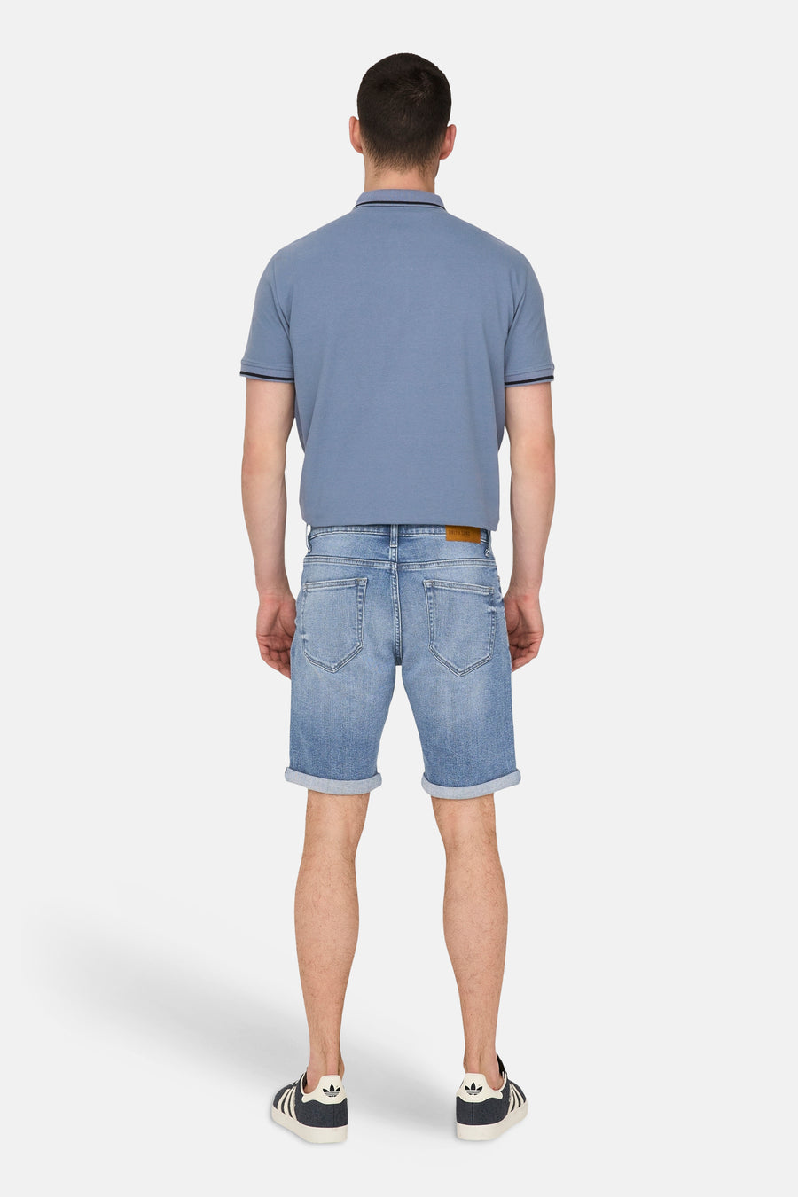 Short - mid blue denim