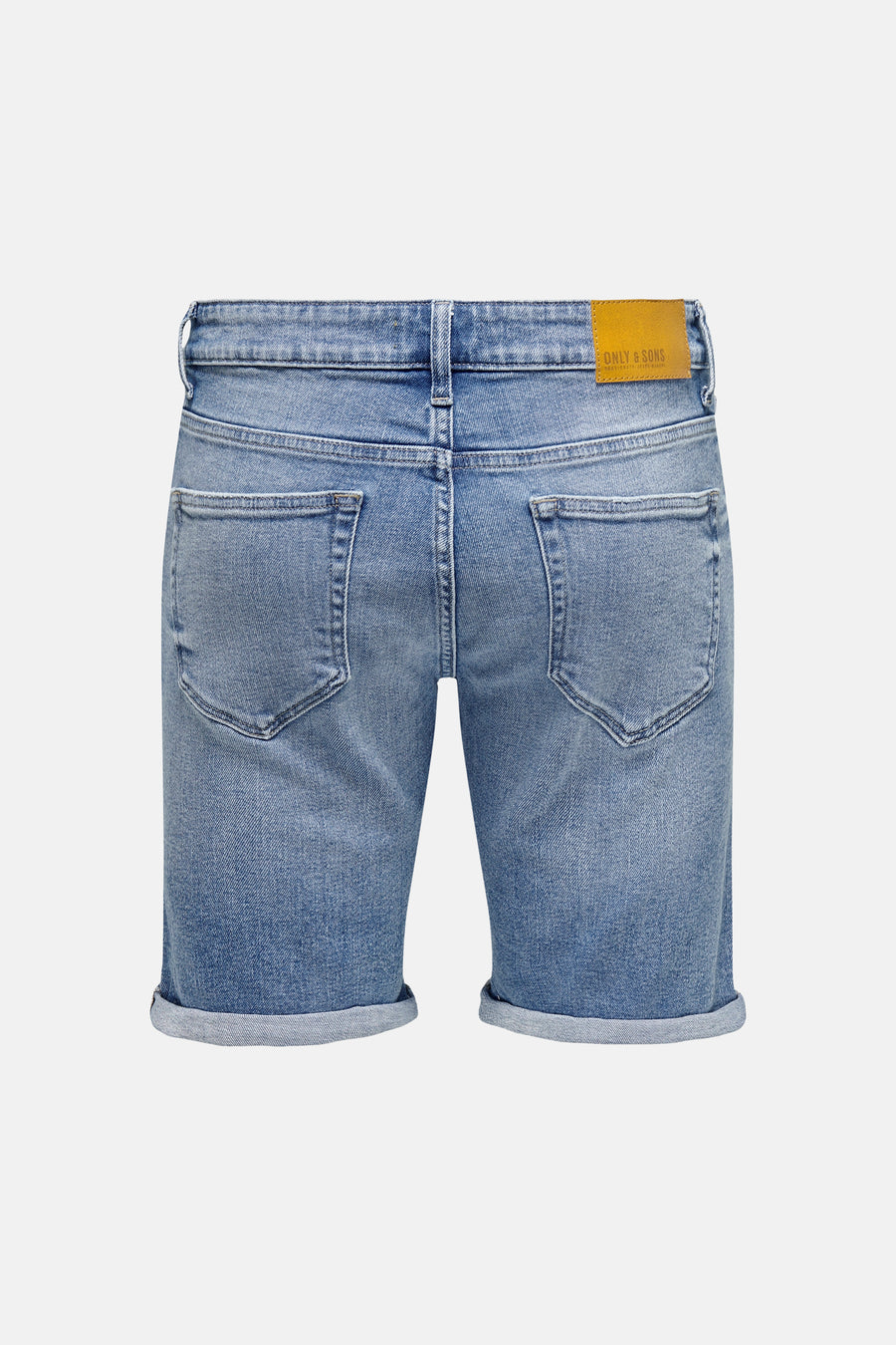 Short - mid blue denim