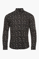 Chemise à manches longues - noir