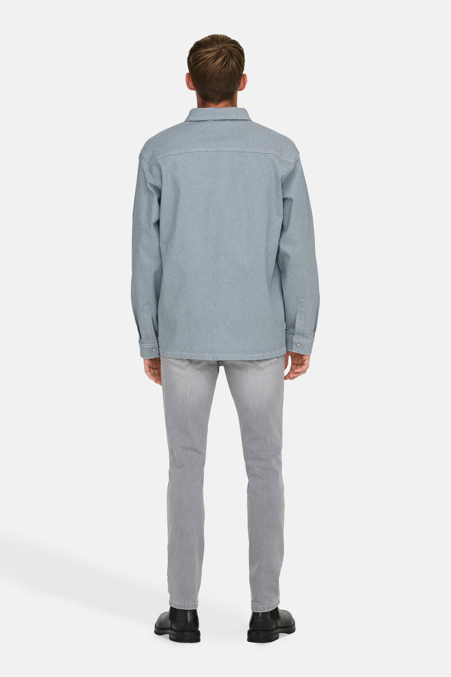 Chemise à manches longues - light blue denim - ONLY & SONS®