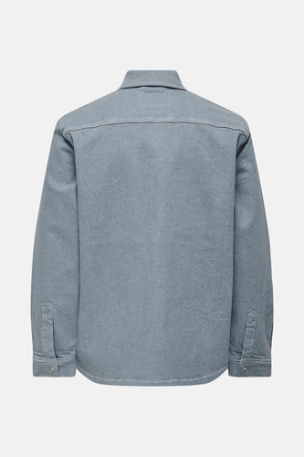 Chemise à manches longues - light blue denim - ONLY & SONS®