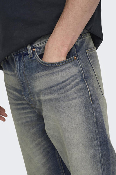 Jeans wide Mid blue denim - ONLY & SONS®