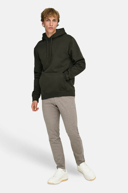 Sweat à capuche - brun