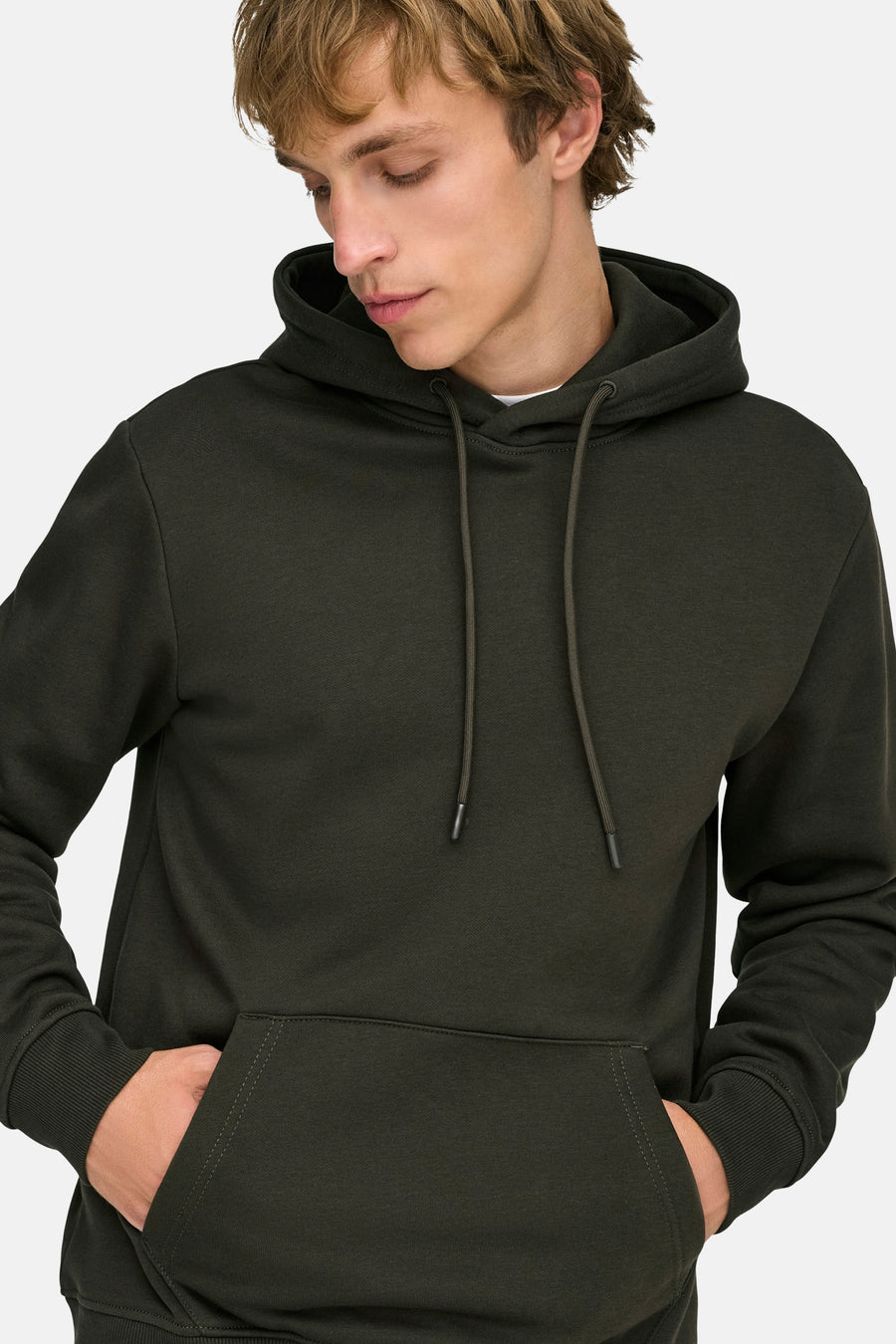 Sweater met kap bruin - ONLY & SONS®