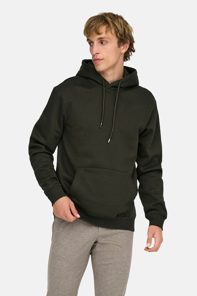 Sweater met kap - Mulch