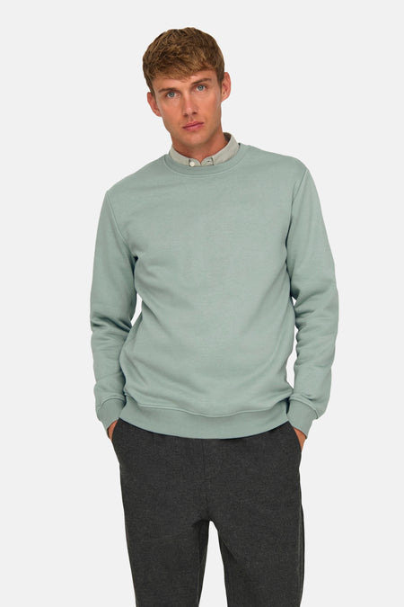 ONSCONNOR REG CREW NECK SWEAT NOOS