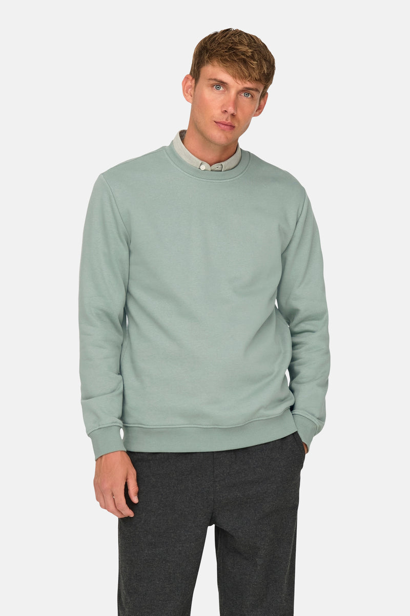 Sweater met ronde hals Groen - ONLY & SONS®