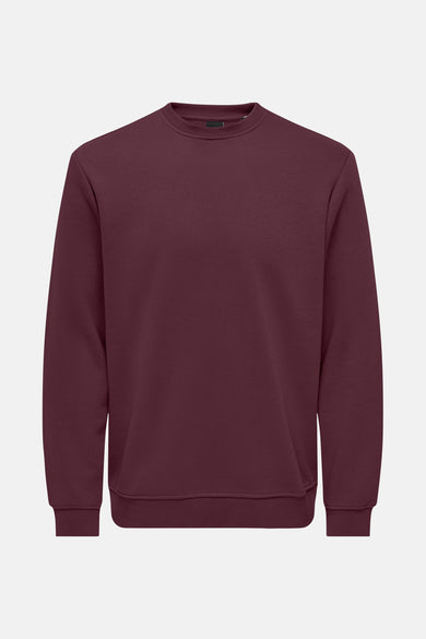 Sweater met ronde hals Rood - ONLY & SONS®