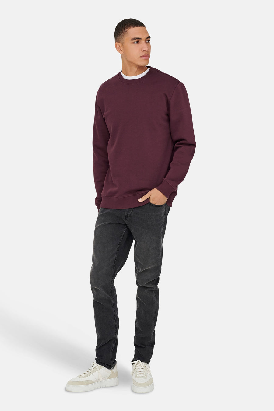 Sweat - Bordeaux - ONLY & SONS®