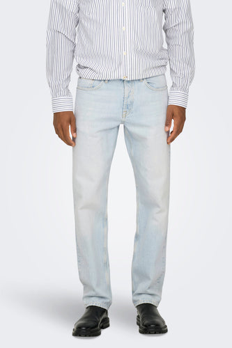 Jeans straight light blue denim - ONLY & SONS®