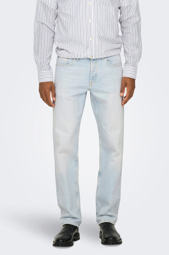 Jeans straight light blue denim - ONLY & SONS® - ONLY & SONS®