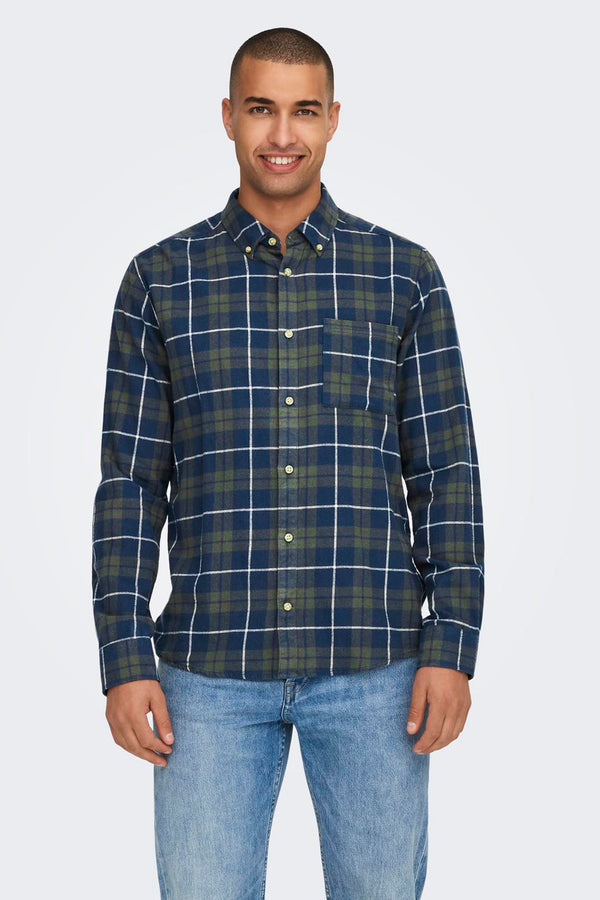 Chemise (manches longues) Vert - ONLY & SONS®