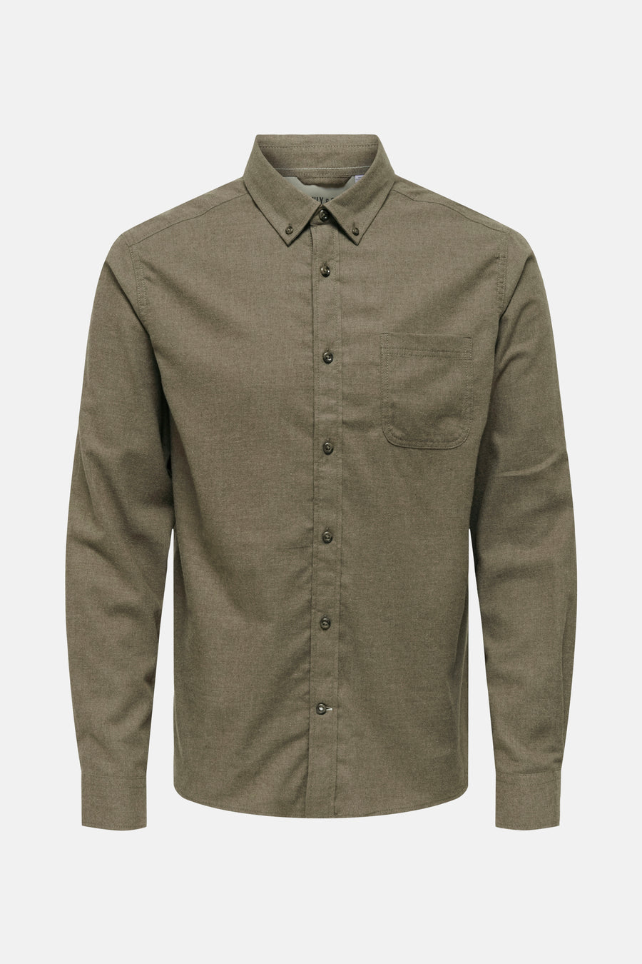 Chemise à manches longues - brun - ONLY & SONS®