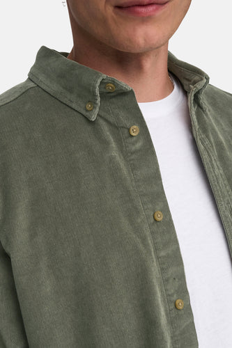 Chemise à manches longues - vert - ONLY & SONS®